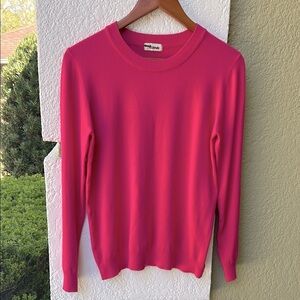 TEZENiS Pink Crewneck Sweater